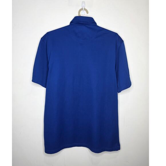 Oxford cool St Louis University SLU Biliikens blue short sleeve polo shirt large - Picture 4 of 4